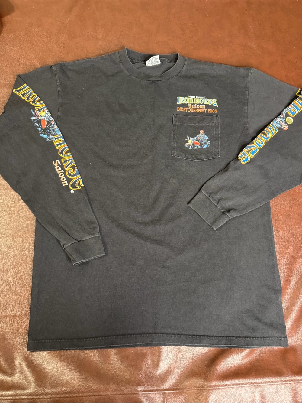 Bikercore iron horse saloon tee